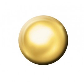 ESTELLE. Gold Plated Mini Plain (MG100) Domed Head 1pc