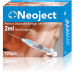 NEOJECT. Syringe 2ml +needle 23G, 3-parts (Slip Tip)               