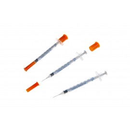 ROMED. Insulin Syringe 1ml + needle 29G (mitte eemaldatav nõel)