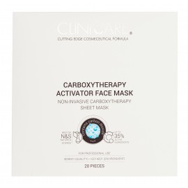 CLINICCARE. CARBOXYTHERAPY ACTIVATOR FACE MASK 20 pcs